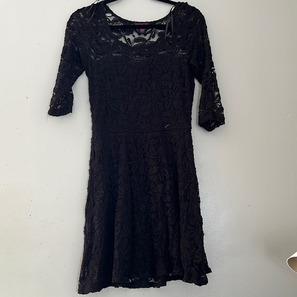 Black Material Girl Dress